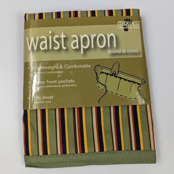 Midwest Gloves & Gear 100% Cotton Waist Apron - Picture 1 of 5
